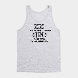 10th Birthday Quarantined T-Shirt Tank Top